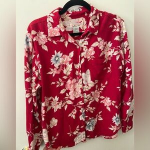 Floral Talbots Shirt - Lightly Worn